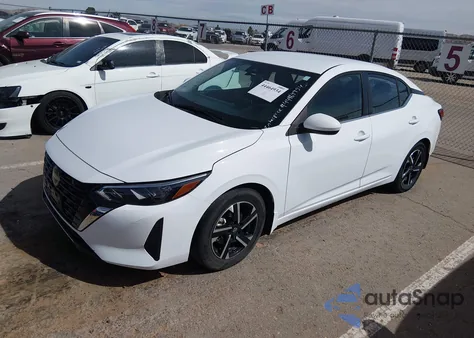 2025 Nissan Sentra Sv z USA, uszkodzony, nr VIN 3N1AB8CV8SY260033